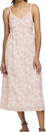 Gentle Fawn Desert Bouquet Dress In White/cream