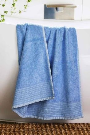 BedVoyage Viscose Odor & Mildew Resistant Spa Towel Collection, Bath Towel 1pc in Ocean Blue at Nordstrom