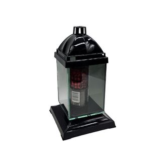 OEM Farol Cuadrado De Ajedrez / Peque&ntilde;o / Negro / 1 Pieza