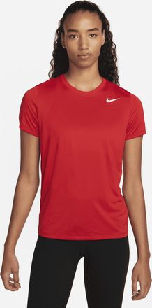 Nike Womens Dri-FIT T-Shirt in Red | DX0687-657
