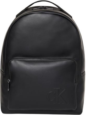 Calvin Klein Mens CK ROUND BACKPACK LV04D3246G Backpack, Black (Black), One Size