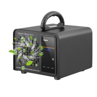 OEM Generador De Ozono, Alta Producci&oacute;n De Ozono, Control T&aacute;ctil Inteligente, Negro