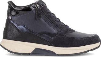 Gabor Dames, Schoenen, Blauw, Maat: 37 EU Leer