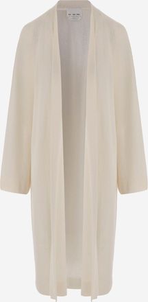 SA SU PHI Langer, offener Kaschmir- und Seidenstrick