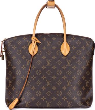 Louis Vuitton Pre-owned Womens Lockit Vertical MM Shoulder Bag - Brown - One Size