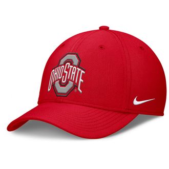 Nike Ohio State Classic Nike Mens Dri-FIT College Hat in Red | NC0365NOH-RY6