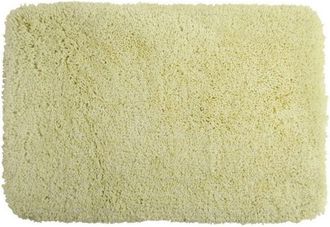 Spirella Spirella - Colecci&oacute;n Highland, Alfombrilla De Ba&ntilde;o, 100% Poli&eacute;ster Y Microfibra, Amarillo - Amarillo