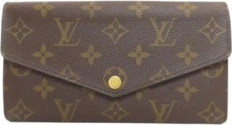 Louis Vuitton Pre-owned Wallets, female, Brown, Size: ONE SIZE Pre-owned Monogram Long Wallet (bi-fold)