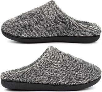 Generic Mens Lightweight Slippers Size 6 Boys Slippers Size 11 Mens Mule Slipper Slip On Slipper Mules Mule Slip On Lightweight Sizes 6-12 Grey 8 UK