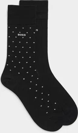 BOSS Mens Shimmery accent sock gift set