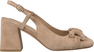 Alma En Pena Hak schoendetail - Dames - Pumps - Beige - 37 EU - Leer - Schoenen
