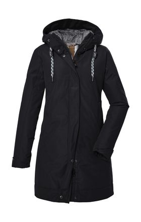 G.I.G.A. DX by killtec Parka GW 13 WMN PRK, Damen, Gr. 36, blau (navy), Oberstoff: 88% Polyester, 12% Baumwolle, Futter: 100% Polyester, Wattierung: 100% Polyester, G.I.G.A.