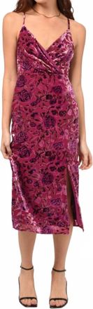 Adelyn Rae Prima Slip Dress In Pink