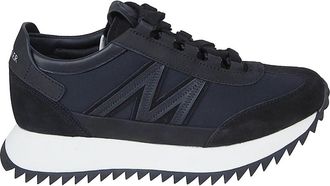 Moncler Pacey 2 Low-top Sneakers - Dames - Sneakers - Zwart - 39 EU - Leer - Schoenen
