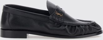 Saint Laurent Mocassini Le Loafer in pelle di vitello liscia con monogramma YSL