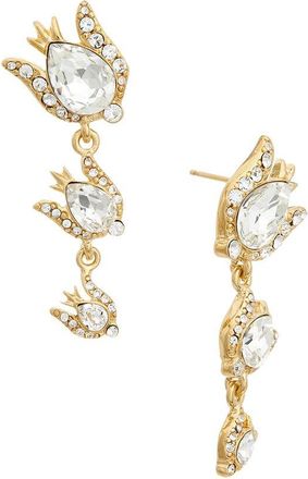 Oscar De La Renta Scramble Lines Earrings