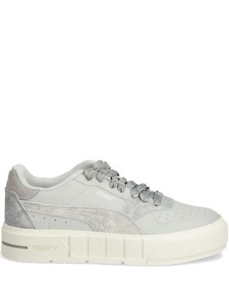 Puma Cali Court trainers - women - Suede/Calf Leather/Fabric/Rubber/Polyurethane - 9.5 - Grey