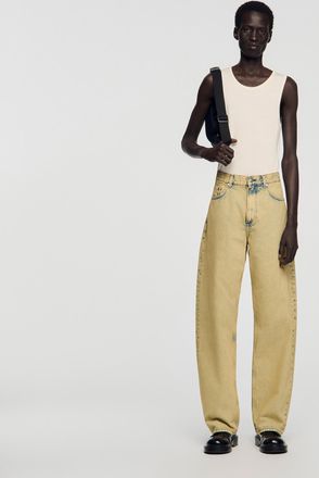 Sandro Faded baggy jeans