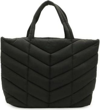 Saint Laurent Pre-owned Tote bag - Dames - Vintage Handtas - Zwart - ONE Size - Nylon - Vintage