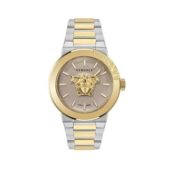 Versace Gold Stainless Steel Dress Mens Watch