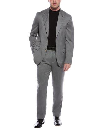 Brunello Cucinelli 2Pc Wool Suit With Pleated Pant