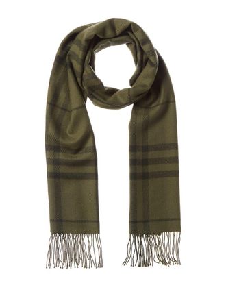 Burberry Check Wool Scarf