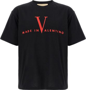 Valentino Garavani Made In Valentino T Shirt Nero-Uomo