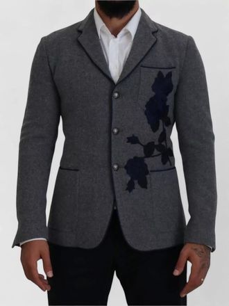 Dolce & Gabbana wool slim-fit blazer