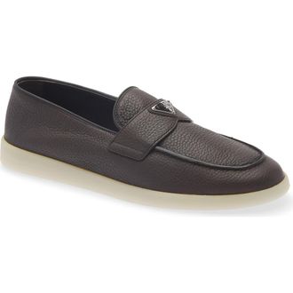 Prada St. Tropez Loafer in Caffe at Nordstrom, Size 10.5Us