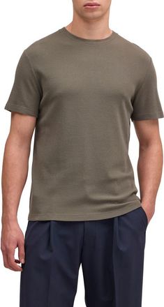 Nn.07 Clive Cotton Blend T-Shirt in Capers at Nordstrom, Size Xx-Large