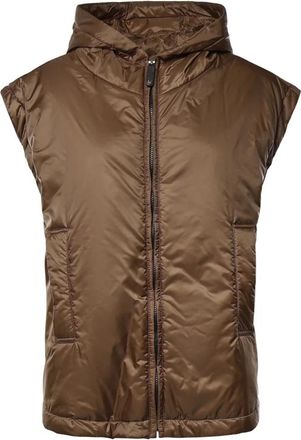 Max Mara Jassen, Dames, Bruin, 2Xs, Wol, Mtcambra Imbottito Smanicato