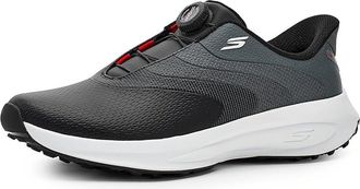Skechers Flow SI Twist Mens Golf Shoes Black Twist Fit Laces : 11.5 3E - Extra Wide, Textile