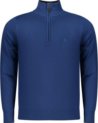 Coveri Moving Coveri Bewegende Blauwe Viscose Heren Trui