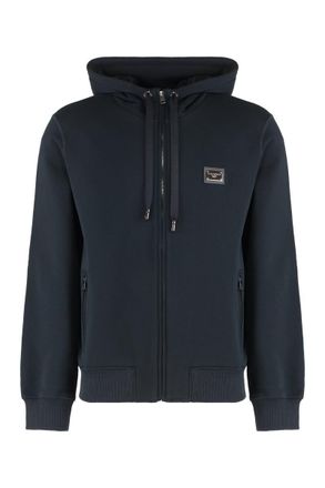 Dolce & Gabbana Cotton Full Zip Hoodie