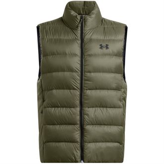 Under Armour Mens Legend Down Vest Gilet in Green - Size X-Large