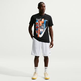 Nike Mens DNA Academy Dri-FIT 11 Basketball Shorts in White | IF1591-101