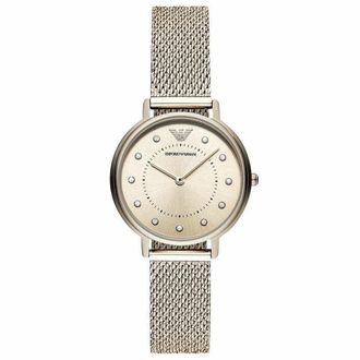 Emporio Armani Kappa Horloge - Dames - Horloges - Roze - ONE Size - Accessoires