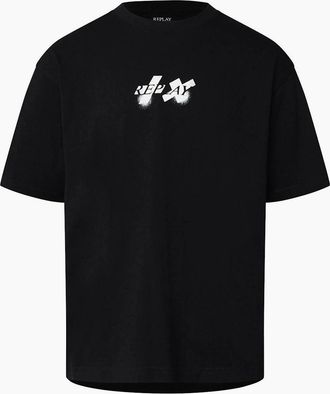 Replay Mens x Martin Garrix T Shirt - Black - Size: 44