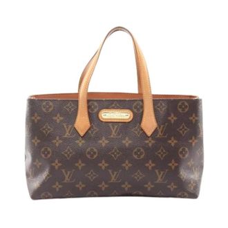 Louis Vuitton Pre-owned Tote Bags, female, Brown, Size: ONE SIZE Pre-owned Vintage Monogram Tote Bag