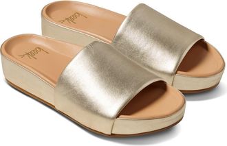 beek Pelican Slide Sandal in Platinum at Nordstrom, Size 10