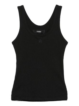 Amiri Ma Embroidery Tank Top