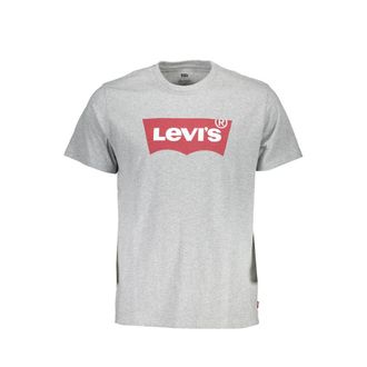 Levi's Grigio Katoenen T-Shirt voor Mannen