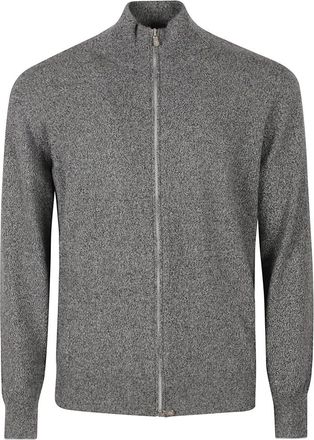 Brunello Cucinelli Cashmere Cardigan - Heren - Cashmere truien - Grijs - M - Kasjmier - Truien & Vesten
