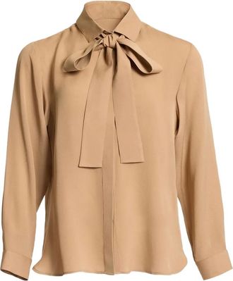 Elie Saab Camicia in seta - Toni neutri