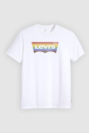 Levi's Pride Community Tee - Hombre - XL - Blanco / Pride Batwing Update Bright White