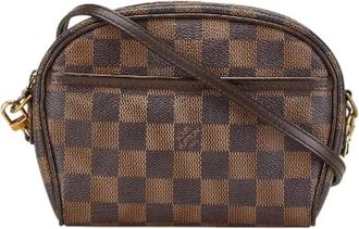 Louis Vuitton Pre-owned Cross Body Bags, female, Brown, Size: ONE SIZE Pre-owned Canvas crossbody-bags
