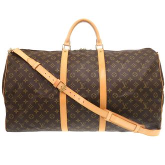 Louis Vuitton Brown Monogram Monogram Boston Bag (Pre-Owned)