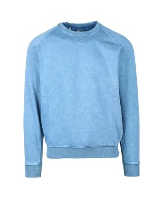 R3d W&ouml;&ocirc;d Light Blue Crewneck Polyester Sweatshirt