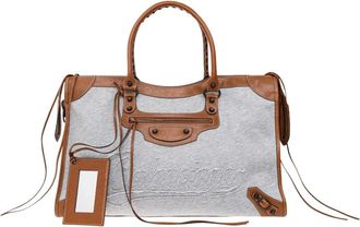 Balenciaga Le City Large Holdall - Heren - Tassen - Bruin - Maat: ONE Size Katoen