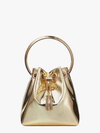 Jimmy Choo London Bon Bon shiny leather crossbody bag - JIMMY CHOO - gender_Woman